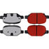 Centric 500.15690 Disc Brake Pad Set PQ PRO Disc Brake Pads with Hardware
