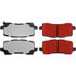 Centric 500.16980 Disc Brake Pad Set PQ PRO Disc Brake Pads with Hardware