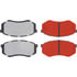 500.03890 by CENTRIC - PQ PRO Disc Brake Pads with Hardware