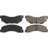 Centric 305.14140 Disc Brake Pad Set Street Slect Brake Pads with Hardware