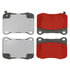 500.1366 by CENTRIC - PQ PRO Disc Brake Pads with Hardware