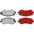 Centric 500.08560 Disc Brake Pad Set PQ PRO Disc Brake Pads with Hardware