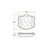 308.11850 by CENTRIC - StopTech Street Brake Pad