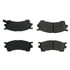 106.06370 by CENTRIC - Posi Quiet Extended Wear Brake Pads with Shims and Hardware