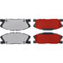 500.17670 by CENTRIC - PQ PRO Disc Brake Pads with Hardware