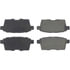 Centric 305.12590 Disc Brake Pad Set Street Slect Brake Pads with Hardware