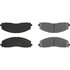 308.16800 by CENTRIC - Street Brake Pads Front with Shims