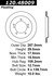 120.48009 by CENTRIC - Centric Premium Brake Rotor