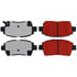 500.08221 by CENTRIC - PQ PRO Disc Brake Pads with Hardware