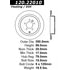 120.22010 by CENTRIC - Premium Brake Rotor