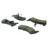 106.06670 by CENTRIC - Posi Quiet Extended Wear Brake Pads with Shims and Hardware