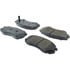 301.11040 by CENTRIC - Centric Premium Ceramic Brake Pads with Shims and Hardware