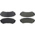 308.07730 by CENTRIC - Street Brake Pads Rear with Shims