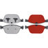 Centric 500.14120 Disc Brake Pad Set PQ PRO Disc Brake Pads with Hardware