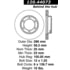 Centric 120.44073 Disc Brake Rotor Premium Brake Rotor