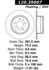 Centric 120.39007 Disc Brake Rotor Premium Brake Rotor