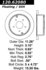 120.62080 by CENTRIC - Centric Premium Brake Rotor