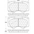 Centric 308.09760 Disc Brake Pad Set StopTech Street Brake Pad