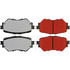 Centric 500.17590 Disc Brake Pad Set PQ PRO Disc Brake Pads with Hardware