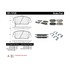 301.14130 by CENTRIC - Centric Premium Ceramic Brake Pads with Shims and Hardware