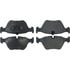 305.09470 by CENTRIC - Street Slect Brake Pads with Hardware