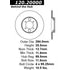 Centric 120.20000 Disc Brake Rotor Premium Brake Rotor