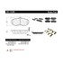 301.15390 by CENTRIC - Centric Premium Ceramic Brake Pads with Shims and Hardware