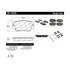 301.16320 by CENTRIC - Centric Premium Ceramic Brake Pads with Shims and Hardware