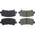 Centric 308.12810 Disc Brake Pad Set Street Brake Pads Rear with Shims and Hardware