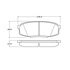 308.13040 by CENTRIC - StopTech Street Brake Pad