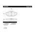 100.09440 by CENTRIC - Centric Original Equipment Formula Brake Pads with Hardware