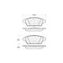 308.11610 by CENTRIC - StopTech Street Brake Pad