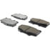Centric 300.05020 Disc Brake Pad Set Premium Semi-Metallic Brake Pads with Shims and Hardware