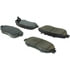 300.06190 by CENTRIC - Premium Semi-Metallic Brake Pads with Shims and Hardware