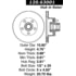 120.63001 by CENTRIC - Premium Brake Rotor