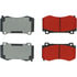 500.11490 by CENTRIC - PQ PRO Disc Brake Pads with Hardware