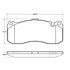 308.13710 by CENTRIC - StopTech Street Brake Pad