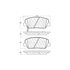 308.14130 by CENTRIC - StopTech Street Brake Pad