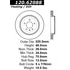 Centric 120.62088 Disc Brake Rotor Premium Brake Rotor
