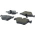 301.10610 by CENTRIC - Centric Premium Ceramic Brake Pads with Shims and Hardware