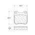 300.07090 by CENTRIC - Centric Premium Semi-Metallic Brake Pads with Shims and Hardware