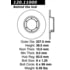 Centric 120.11000 Disc Brake Rotor Premium Brake Rotor