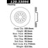 Centric 120.33096 Disc Brake Rotor Premium Brake Rotor