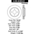 Centric 120.63015 Disc Brake Rotor Premium Brake Rotor