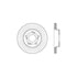 Centric 128.40082L Disc Brake Rotor Cross Drilled Rotor