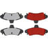 500.08991 by CENTRIC - PQ PRO Disc Brake Pads with Hardware