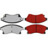 Centric 500.15220 Disc Brake Pad Set PQ PRO Disc Brake Pads with Hardware