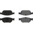 308.15490 by CENTRIC - Street Brake Pads Front with Shims