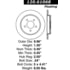 Centric 120.61068 Disc Brake Rotor Premium Brake Rotor