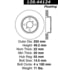 Centric 120.44124 Disc Brake Rotor Premium Brake Rotor